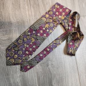 Oscar De La Renta silk tie